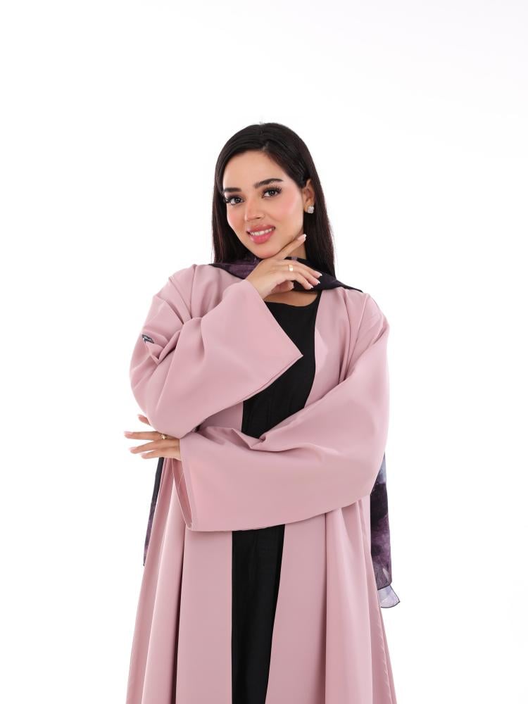 عباية لين - أناقة ناعمة بتصميم راق - ابرة وخيط
