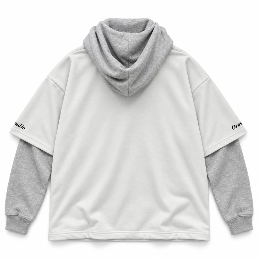 LAYERED TURBO HOODIE- 13309