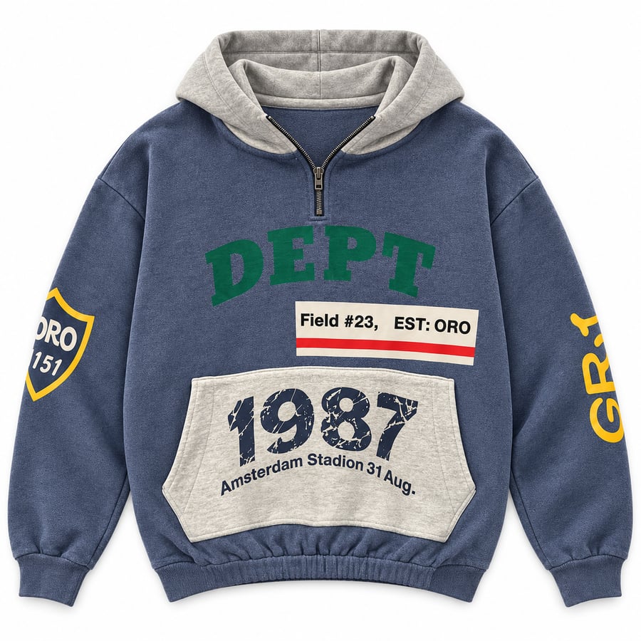 DEPT 1987 HOODIE - 13328
