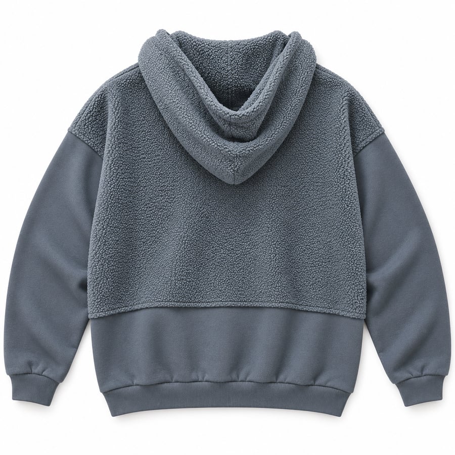 SHERPA QUARTER-ZIP HOODIE - 13177