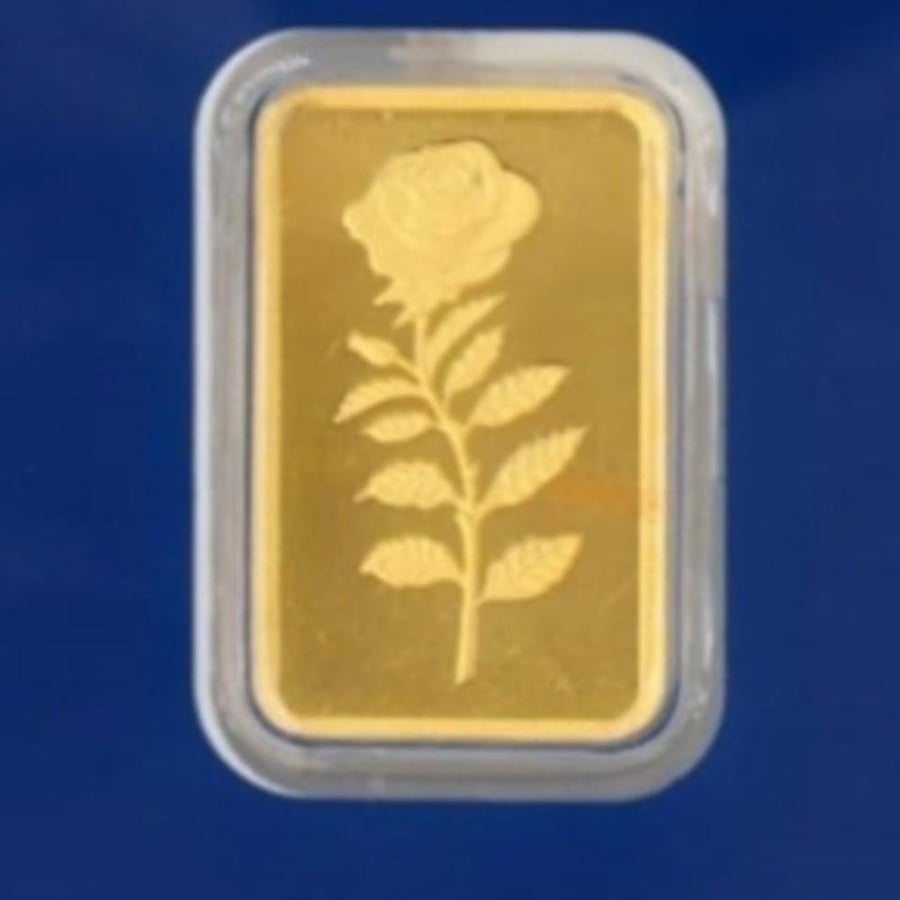 Pure gold 999.9