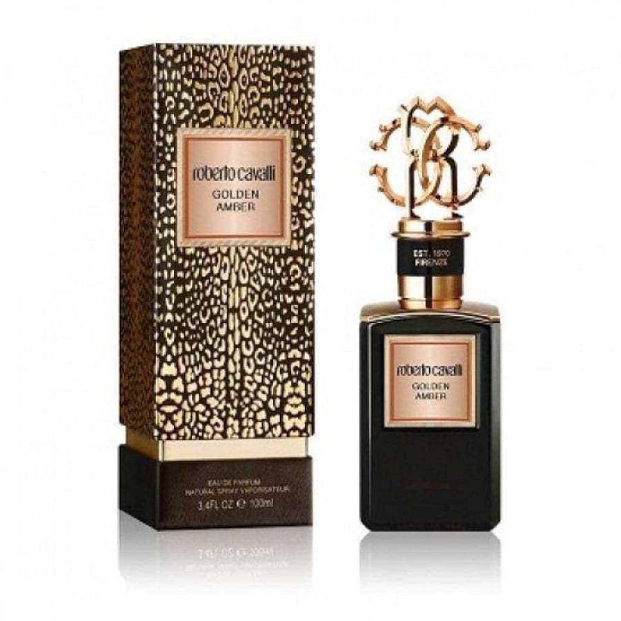 عطر روبرتو كفالي قولدن عنبر او دو بارفيوم 100مل