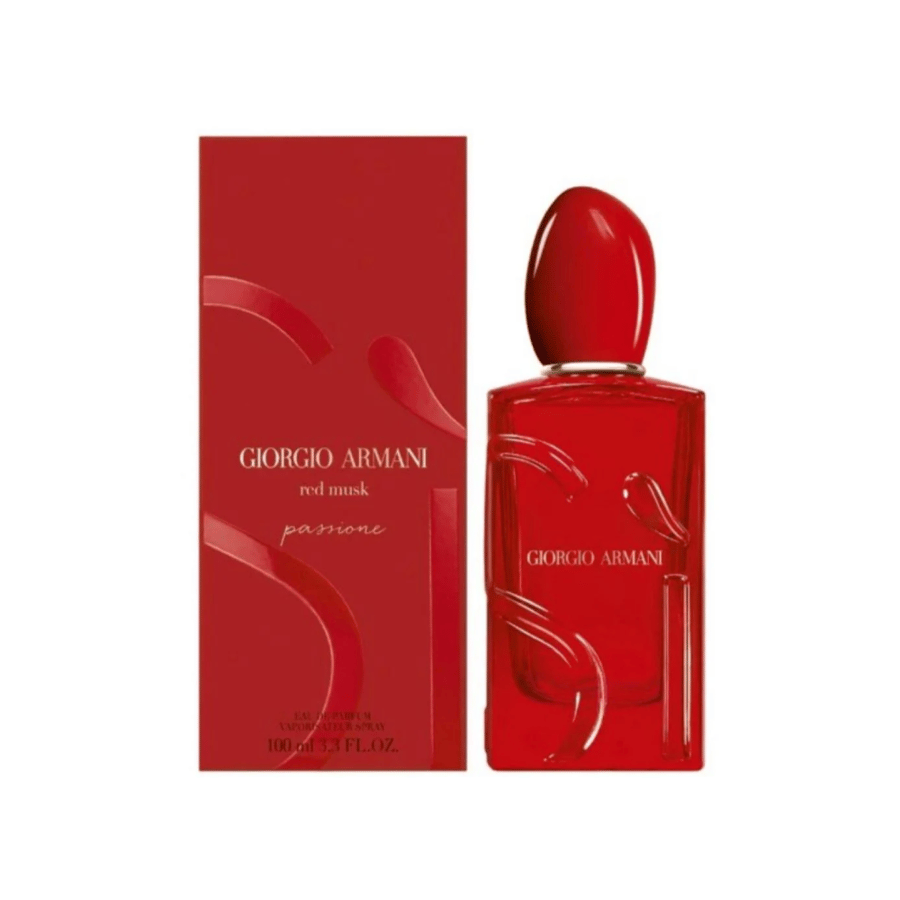عطر ارماني سي باشن رد مسك او دو بارفيوم 100مل