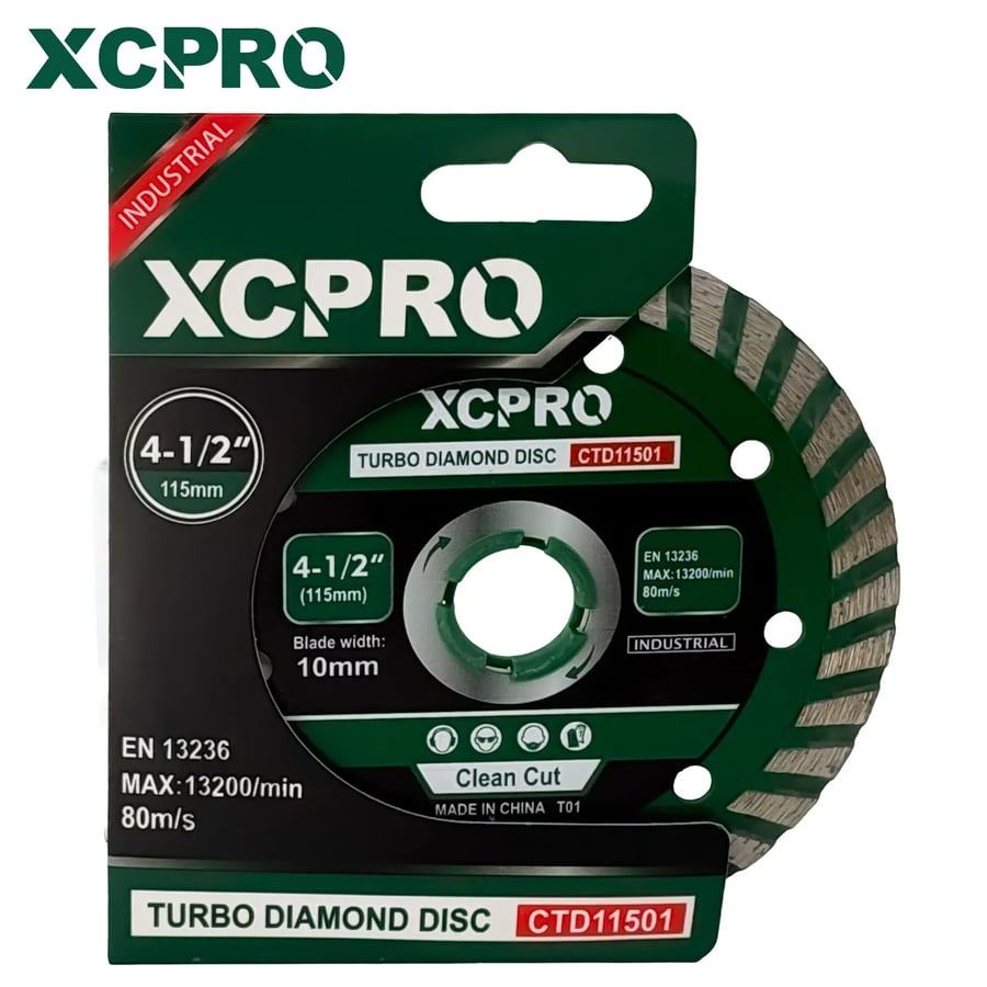 ديسك غرانيت مموج 4.5" Dry diamond disc XCPRO
