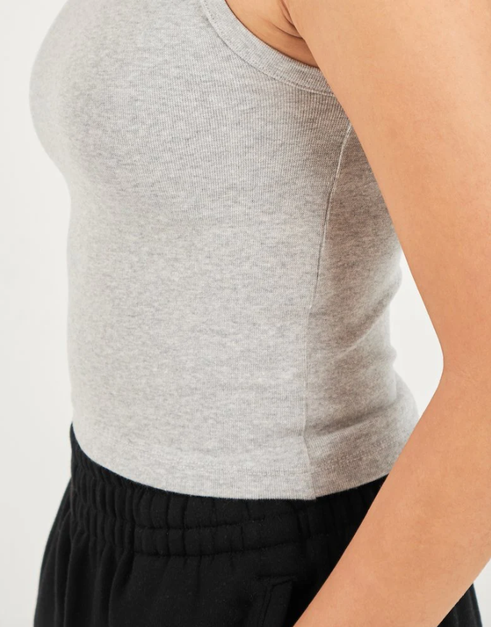 Ribbed Thick Strap Basic Top