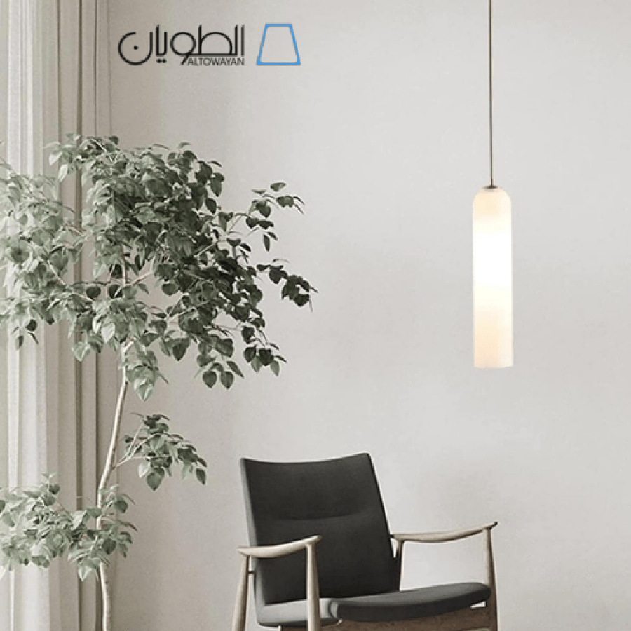 ثريا زجاجية بتصميم إسكندنافي عصري – لمسة راقية لإضاءة أنيقة