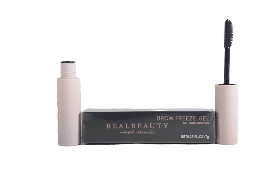 Glue and eyebrow setter from Real Beauty