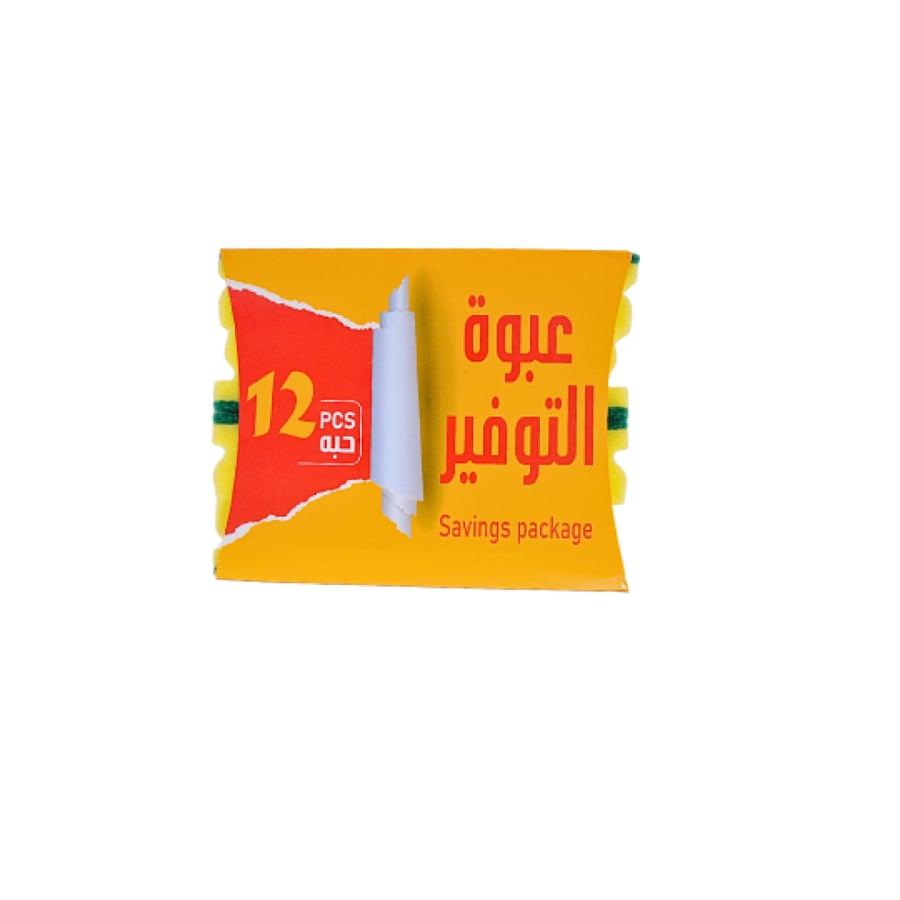 اسفينج عبوة التوفير 12 قطعة