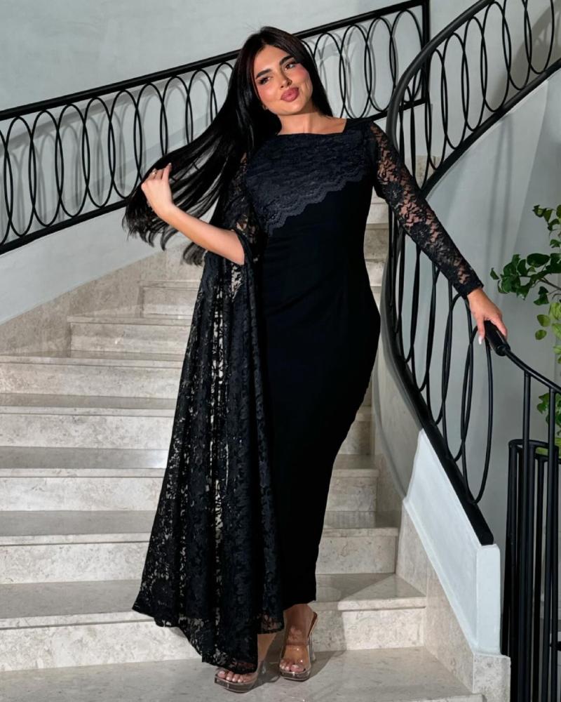 فستان سهره شال دانتيل