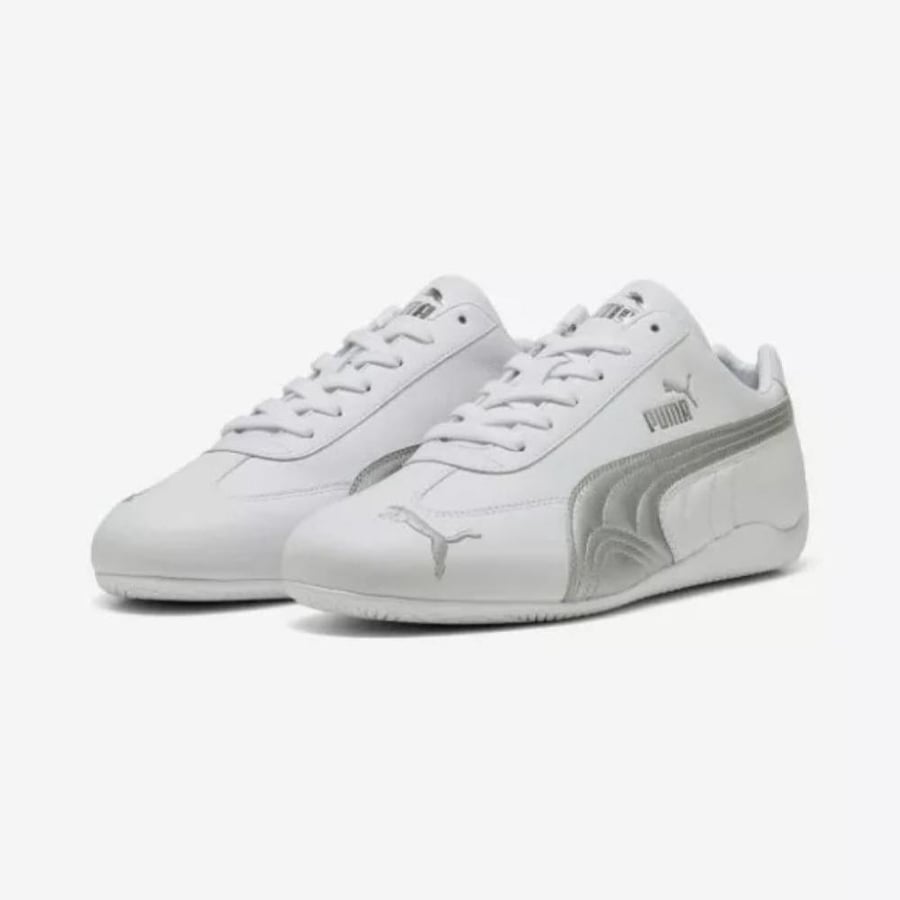 PUMA Speedcat Leather - White Silver