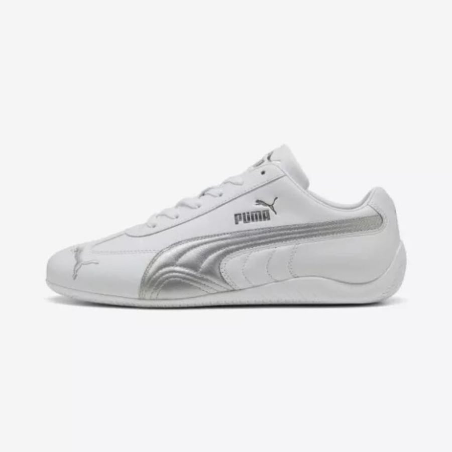 PUMA Speedcat Leather - White Silver