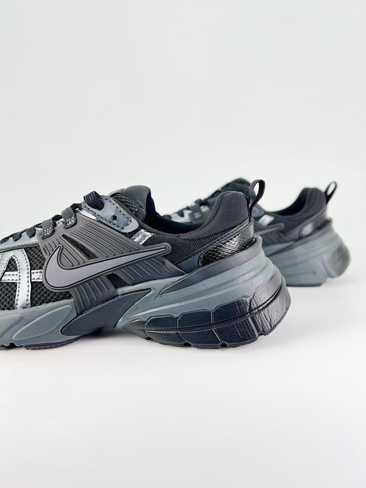 Nike V2K Run Black Anthracite Dark Smoke Grey Silver