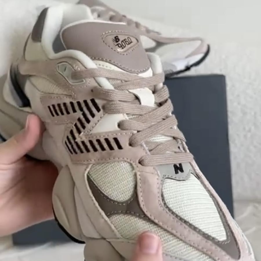 New Balance 9060 Beige Cream Light Brown