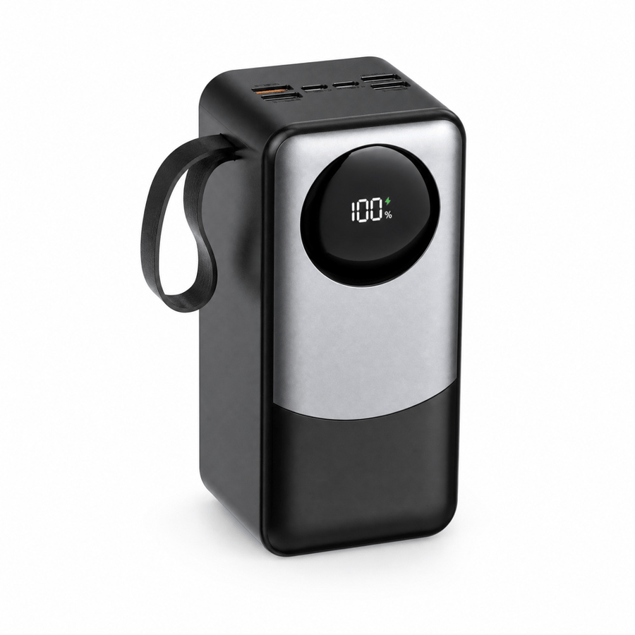 باور بنك 40000  PD 22.5W 4 USB مع شاشة