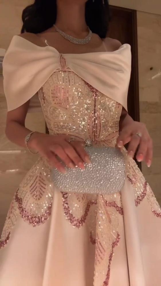 فستان  سهره بتصميم يخطف الأنظار من miar fashion