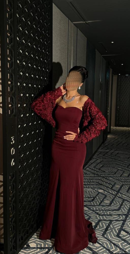 فستان سهره بتصميم رااقي الاصلي