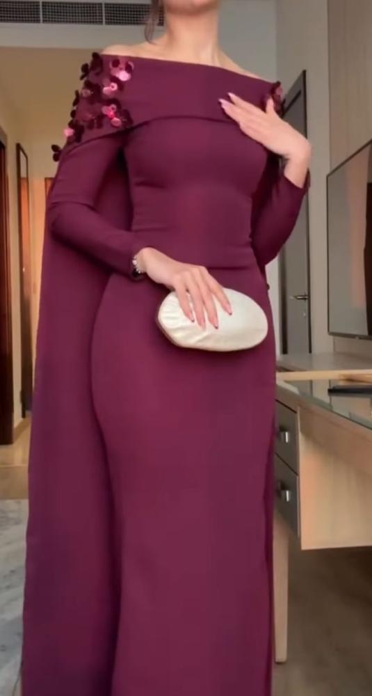 فستان سهرة عودي راقي من Miar fashion