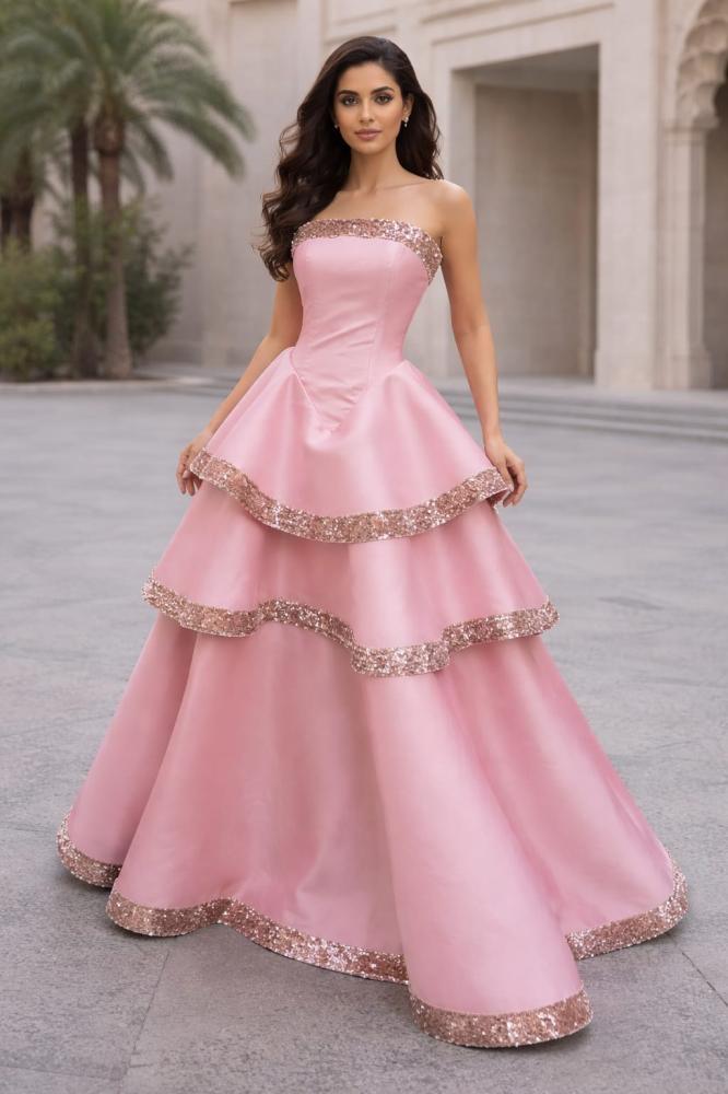 فستان سهره ميكادو فاخر من Miar Fashion