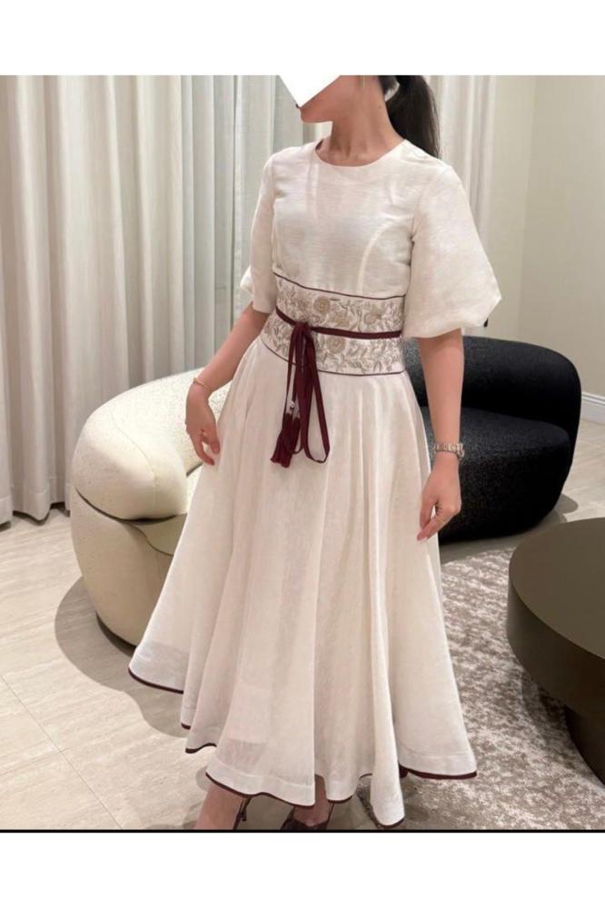 كتان تطرز راااقي من Miar fashion