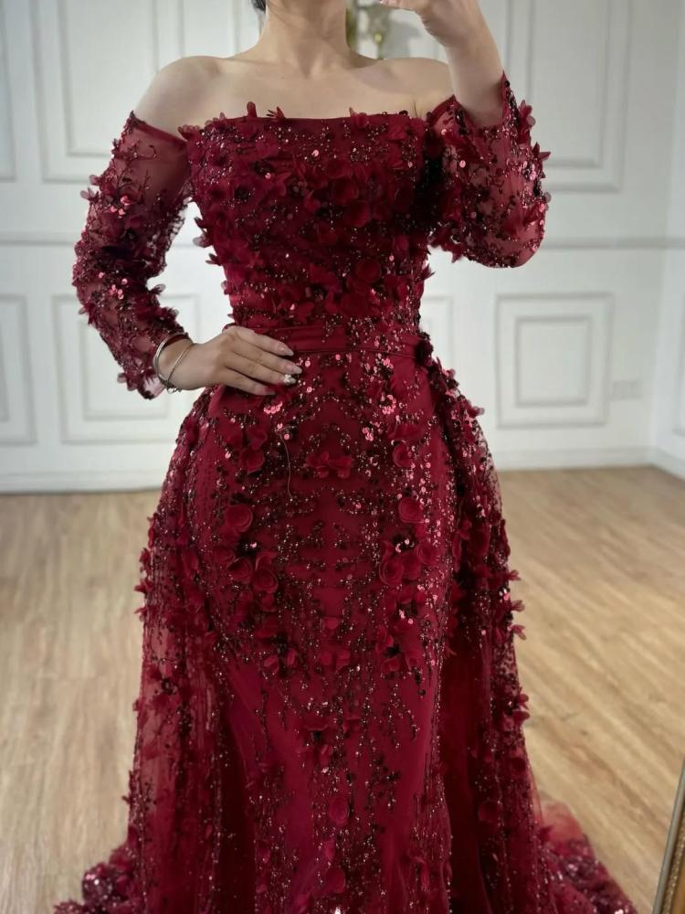 فستان سهره بتصميم راق وفخم من Miar Fashion