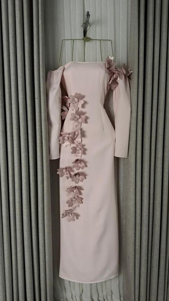 فستان سهره باربي ورد قص ليزر فاخر من Miar Fashion