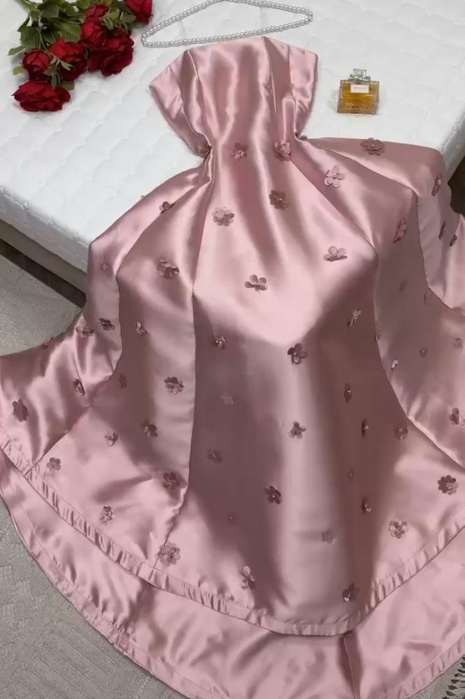 فستان سهره لحمي من Mair Fashion