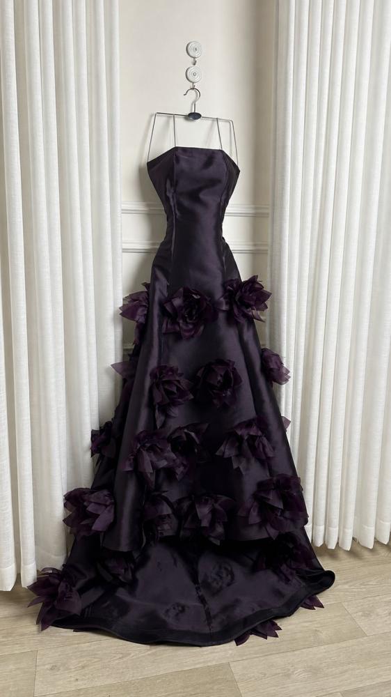 فستان سهره ميكادو ورد قص ليزر فاخر من Miar Fashion