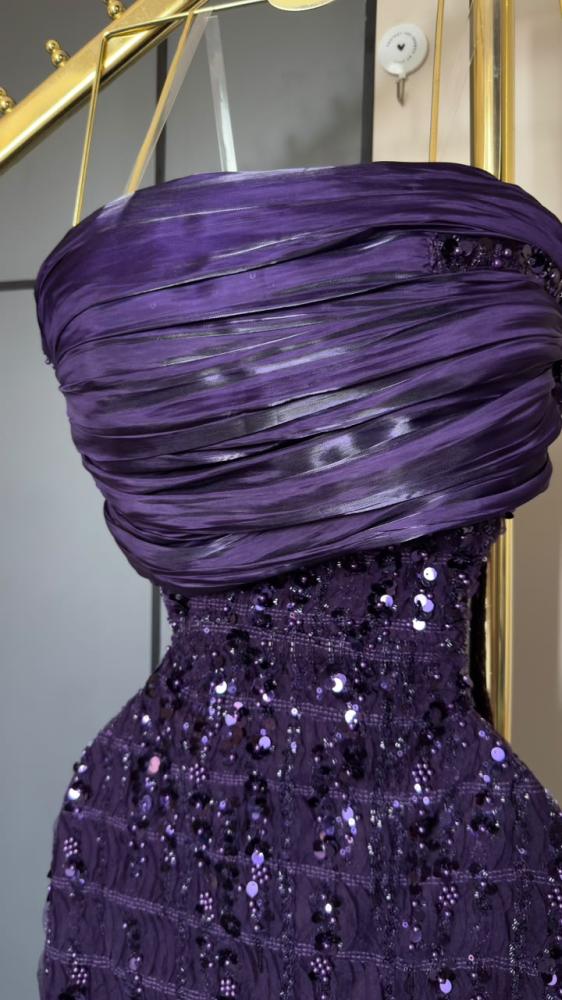 فستان كلفه سهره خرزمورد كرنكل لمعه من miar Fashion
