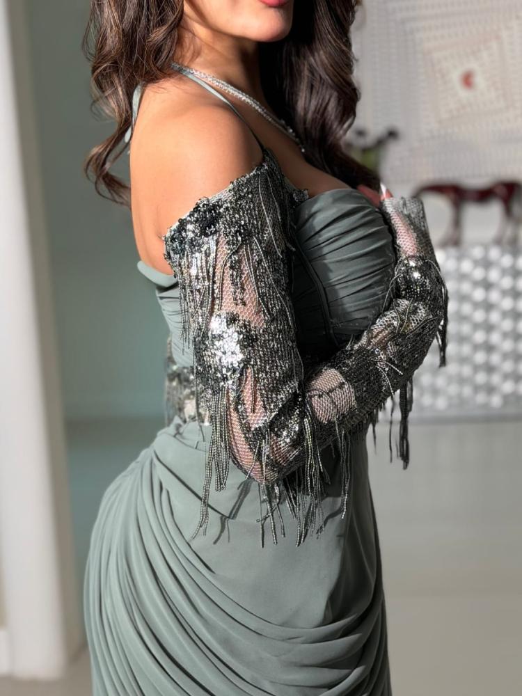 فستان سهره بتصميم يخطف الأنظار من miar Fashion