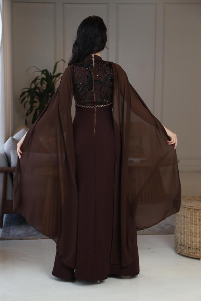 فستان سهره باربي ترتر شيفون فاخر من Miar Fashion