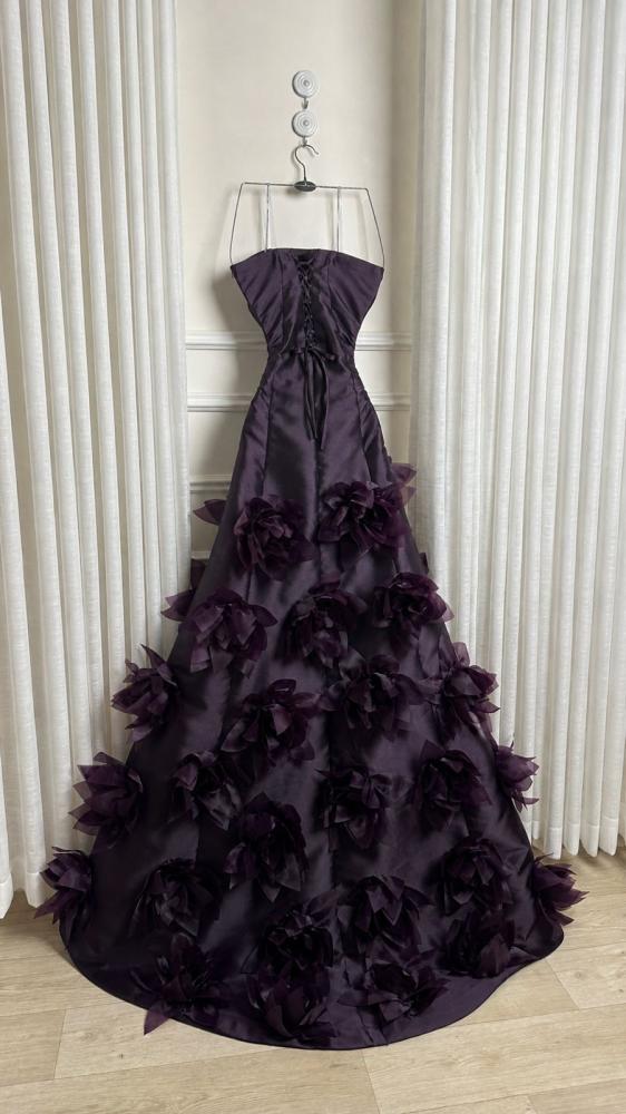 فستان سهره ميكادو ورد قص ليزر فاخر من Miar Fashion