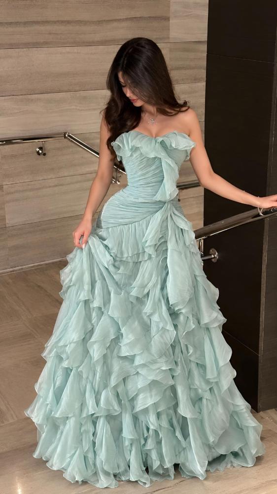 فستان كرنكل لمعه ناعم من miar Fashion