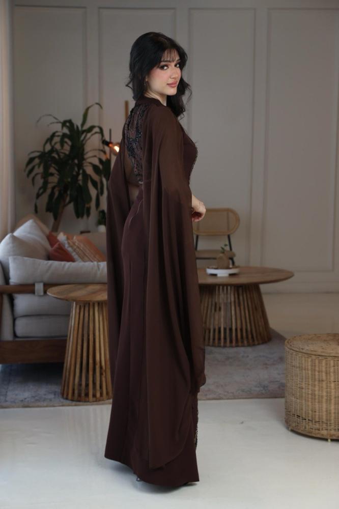 فستان سهره باربي ترتر شيفون فاخر من Miar Fashion