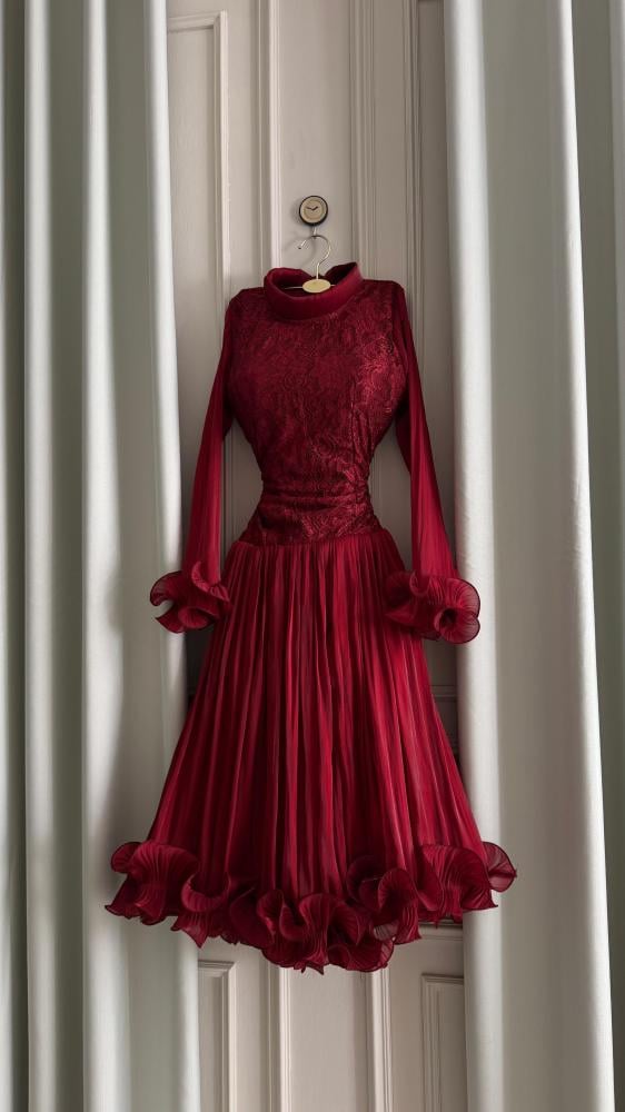 فستان العيد دانتيل كرنكل فاخر من Miar Fashion