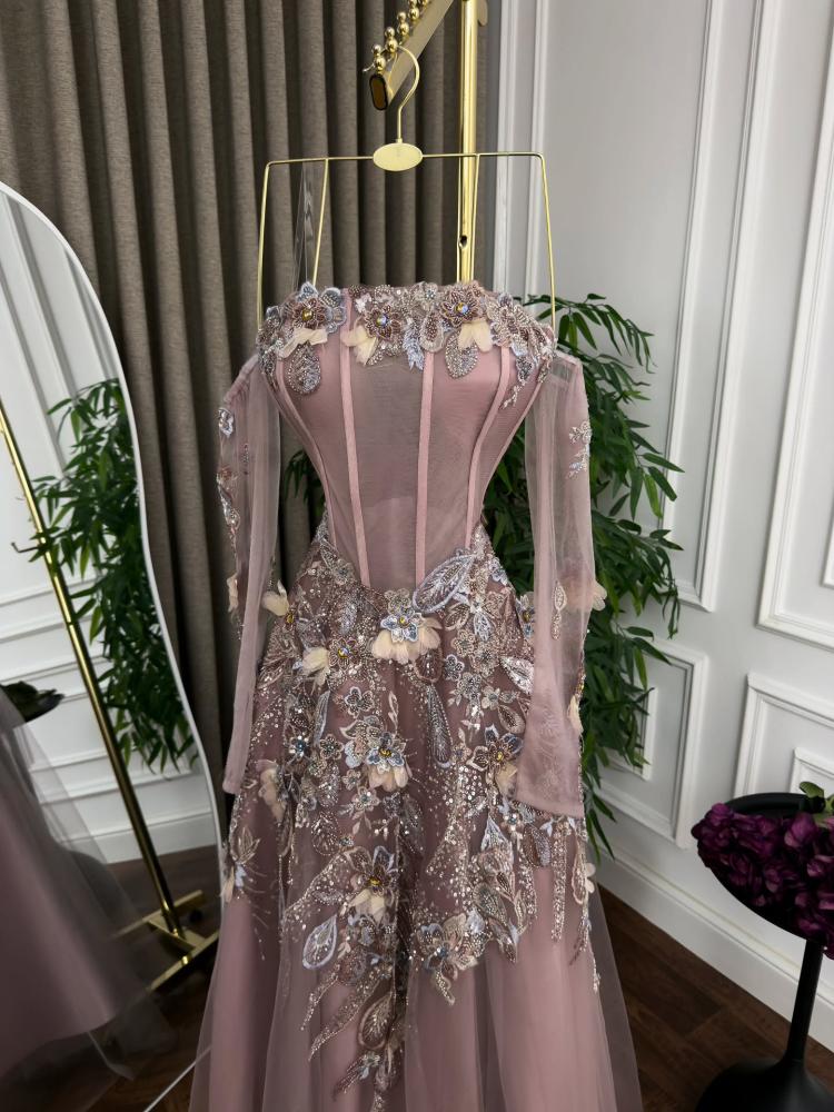 فستان سهره بتصميم يخطف الأنظار من miar Fashion