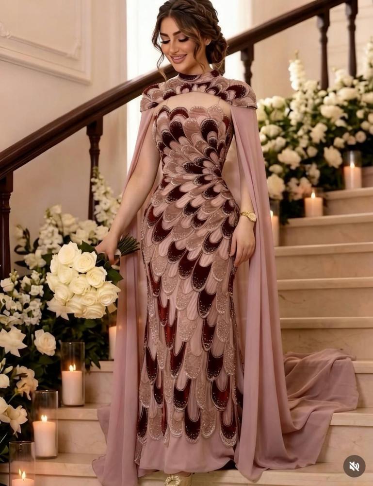 فستان سهره بتصميم راق وفخم من Miar Fashion