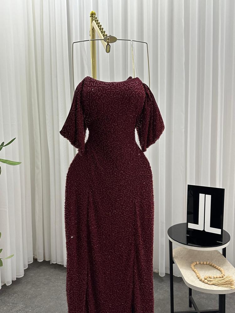 فستان عودي سهره خرز شك الأنيق من Mair Fashion