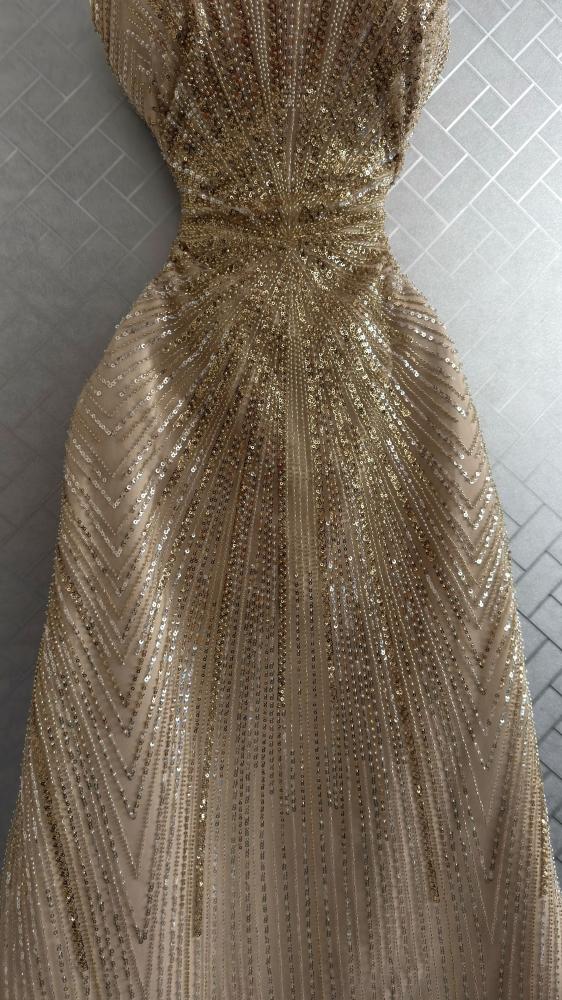 فستان سهرة كلفه خرز راقي من miar fashio