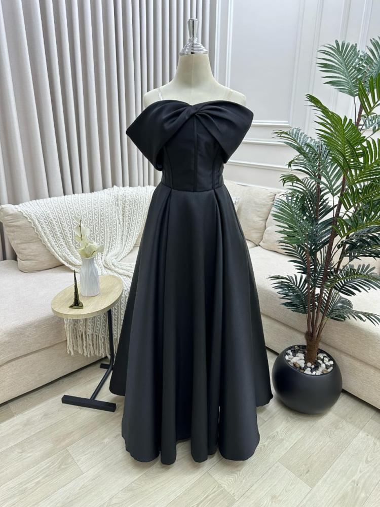 فستان أسود ميكادو رااقي من Mair Fashion