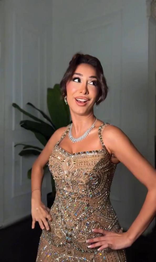 فستان اريام بتصميم فاخر من miar fashion