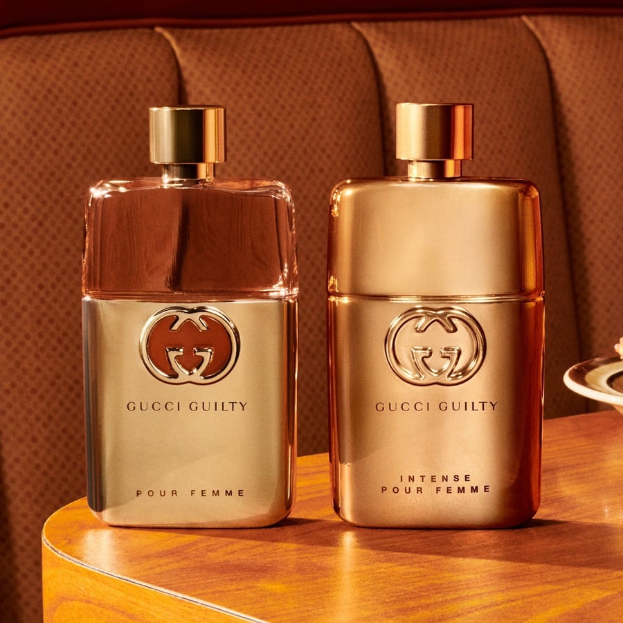 عطر قوتشي غليتي بور فيم الابيض انتنس او دو بارفيوم 90مل