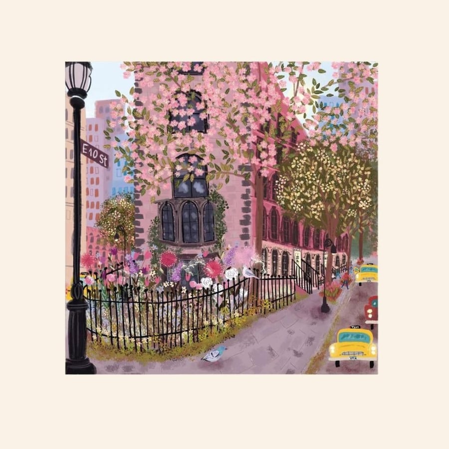 Blooming Streets - بازل (٥٠٠ قطعه)