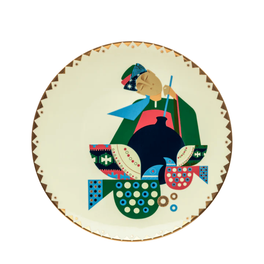 El-Ollah - طقم صحون عشاء (عدد ٦ قطع)