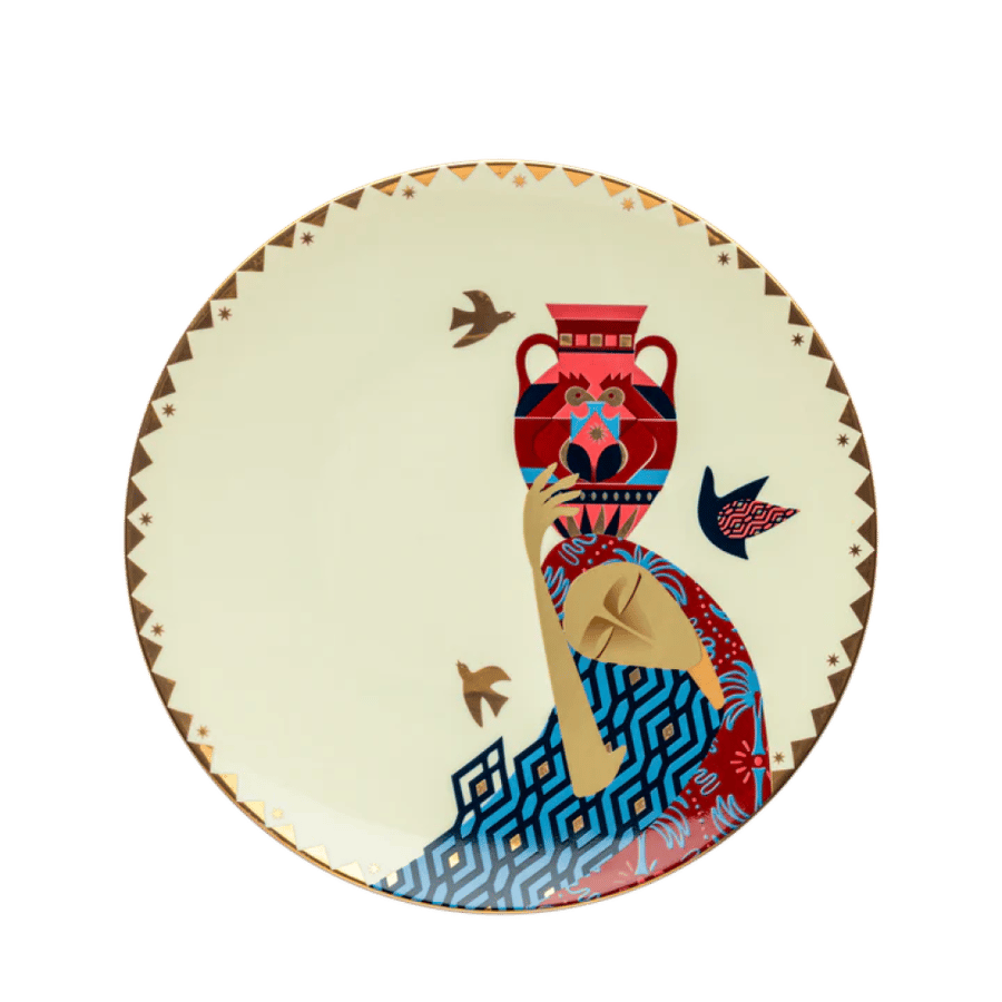 El-Ollah - طقم صحون عشاء (عدد ٦ قطع)
