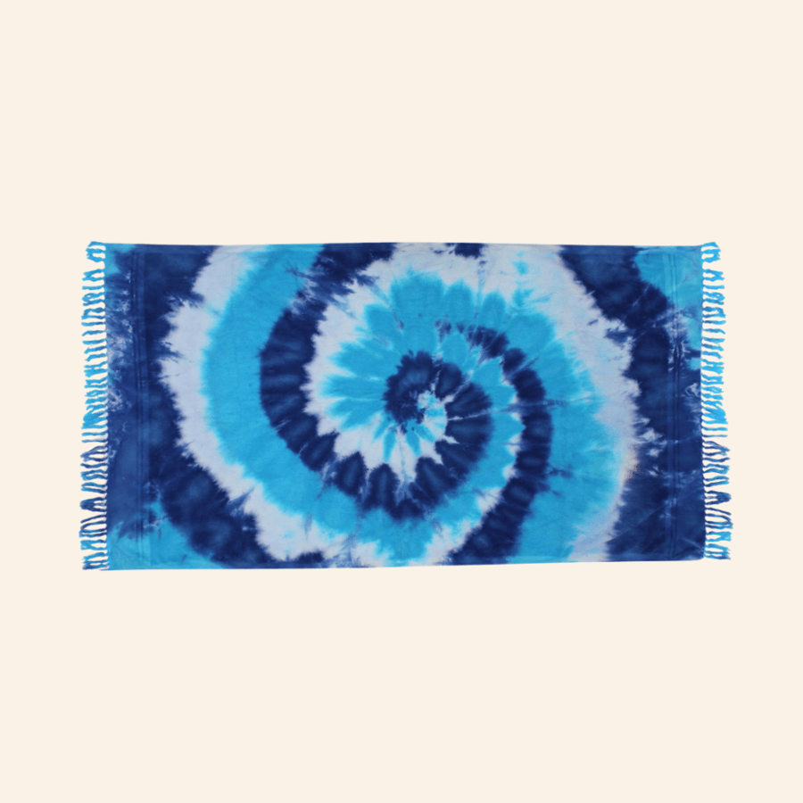 Tie Dye - منشفة بحر (أزرق)