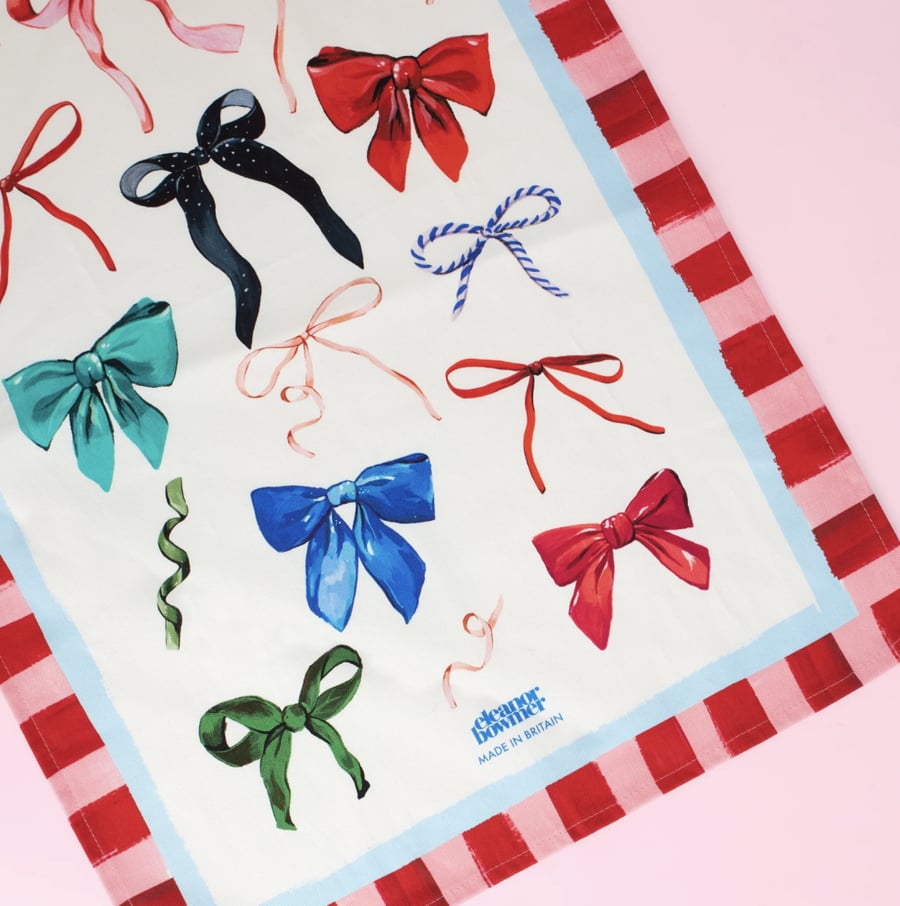 Bows - Tea Towel