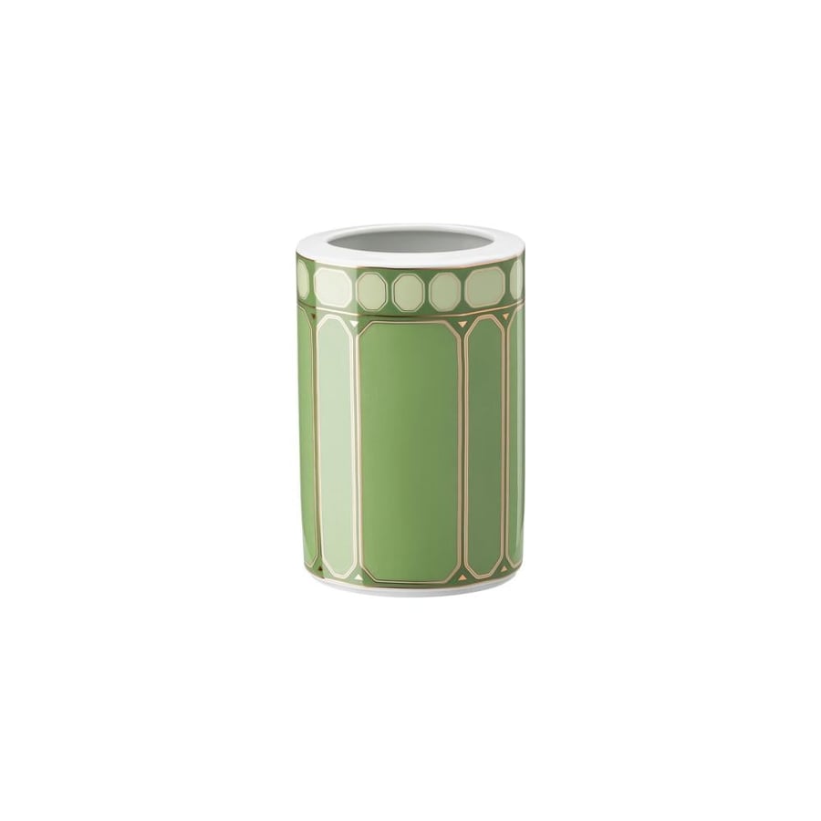 Rosenthal x Swarovski - مزهرية أخضر