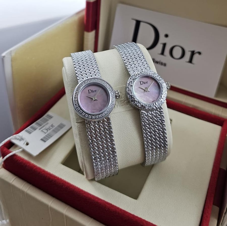Pink Dior watch port