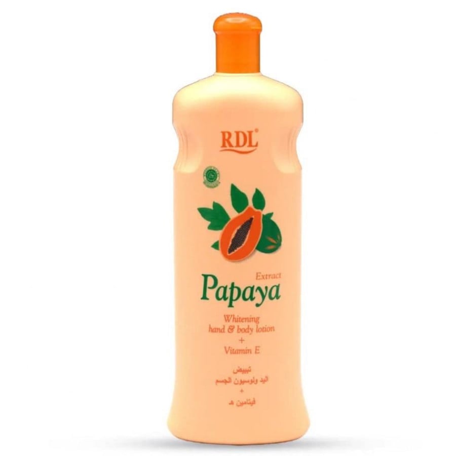 RDL Papaya Lotion for skin lightening of hands and body 600g