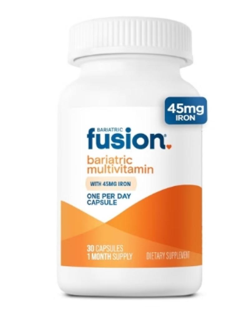 فيتامينات متعددة لعلاج السمنة مع الحديد، عدد 30، كمية تكفي لمدة شهر واحد Bariatric Fusion